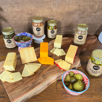Thumbnail for An assortment of our best Smoked Cheese and our top selling jarred goods.  Perfect for those on your list that want something less 