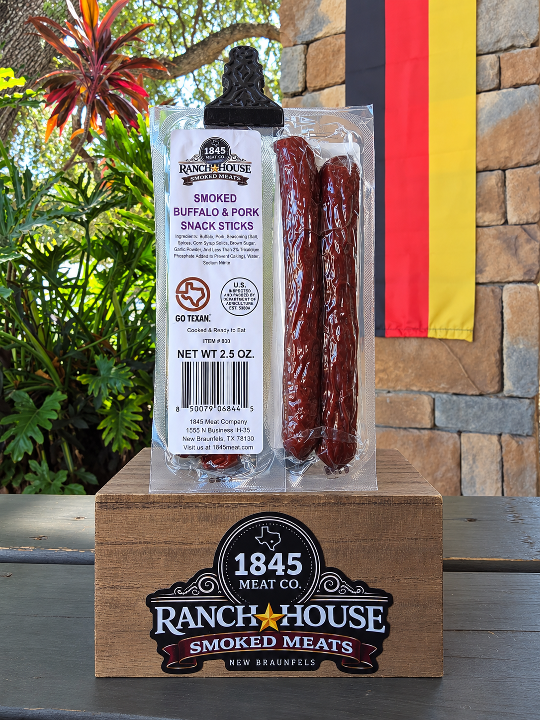 Buffalo & Pork Snack Sticks 2.5 oz.