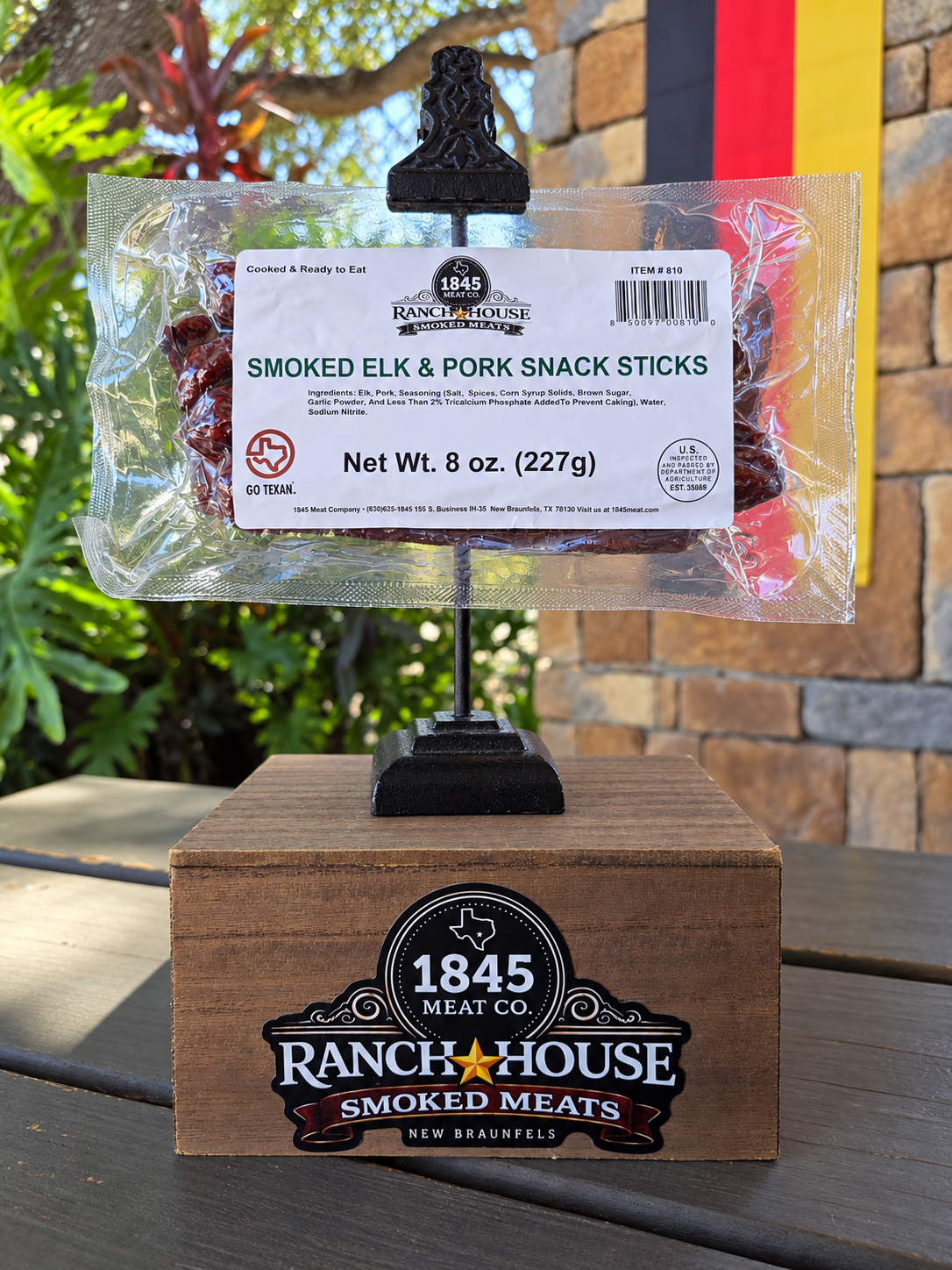 Elk & Pork Snack Sticks Multipack 8 oz. Package