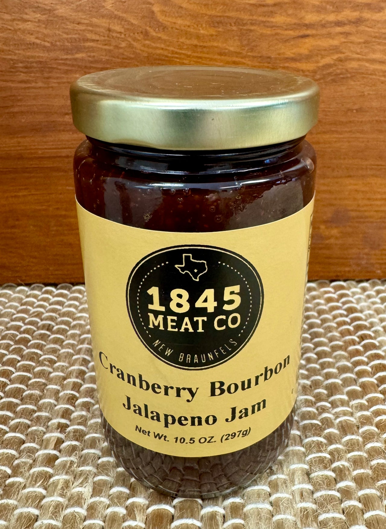 Cranberry Bourbon Jalapeno Jam 10.5 oz. (297g)