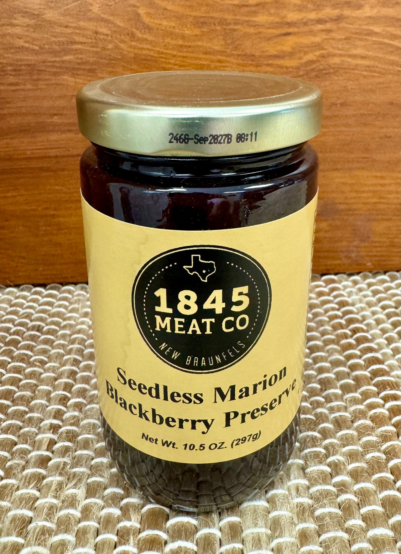 Seedless Marion Blackberry Preserve 10.5 oz. (297g)