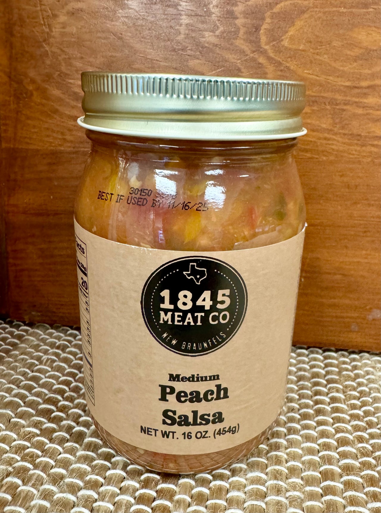 Peach Salsa (Medium) 16 Oz. (454 g)