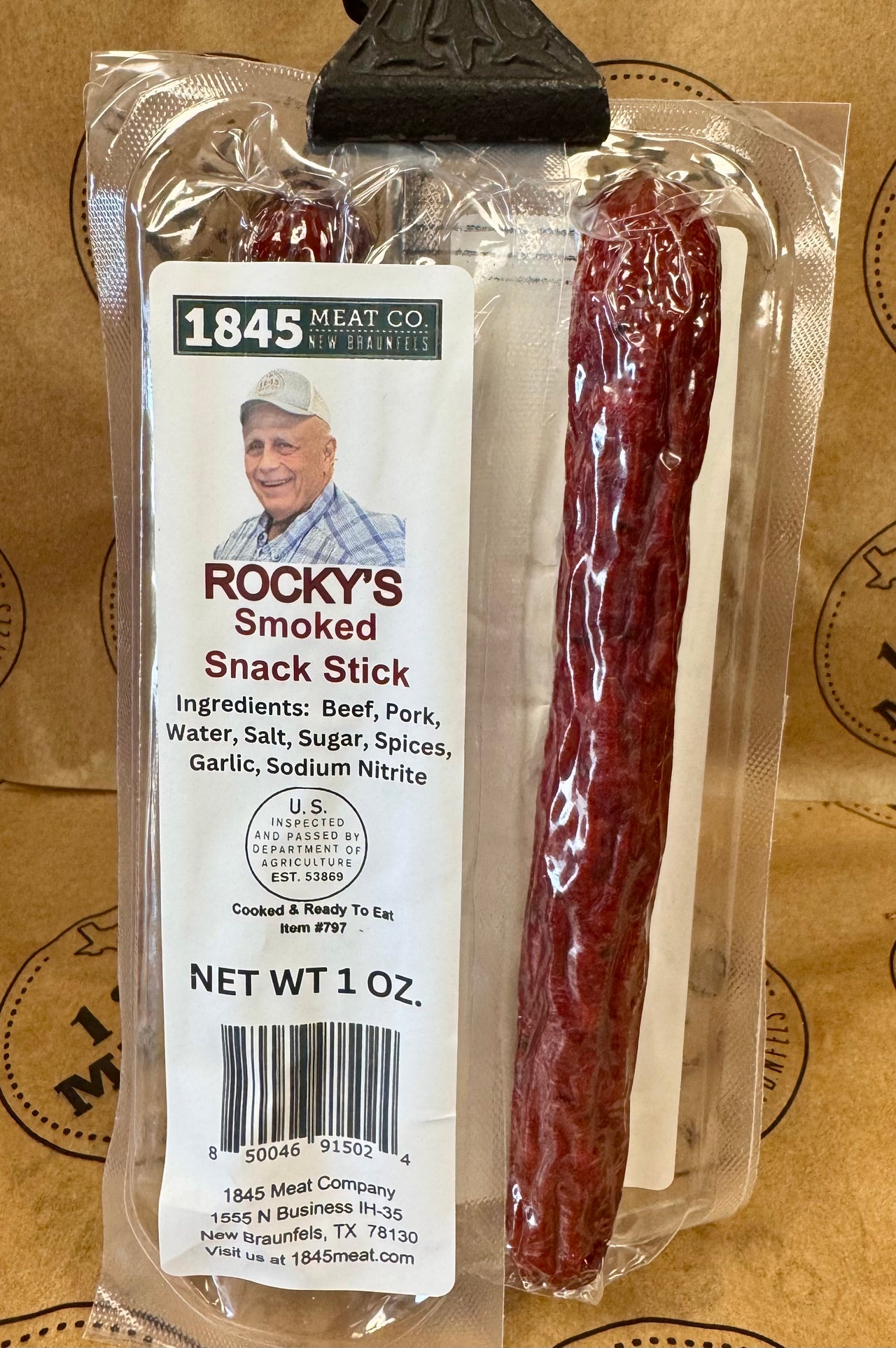 Rocky's Smoked Snack Stick - 1 oz. (1 stick)