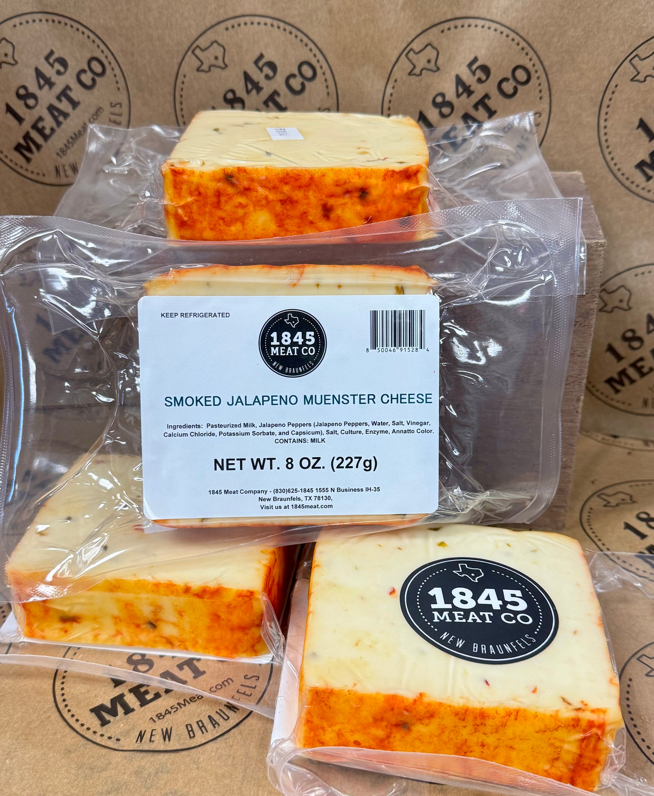 Smoked Jalapeno Muenster Cheese 8 oz.