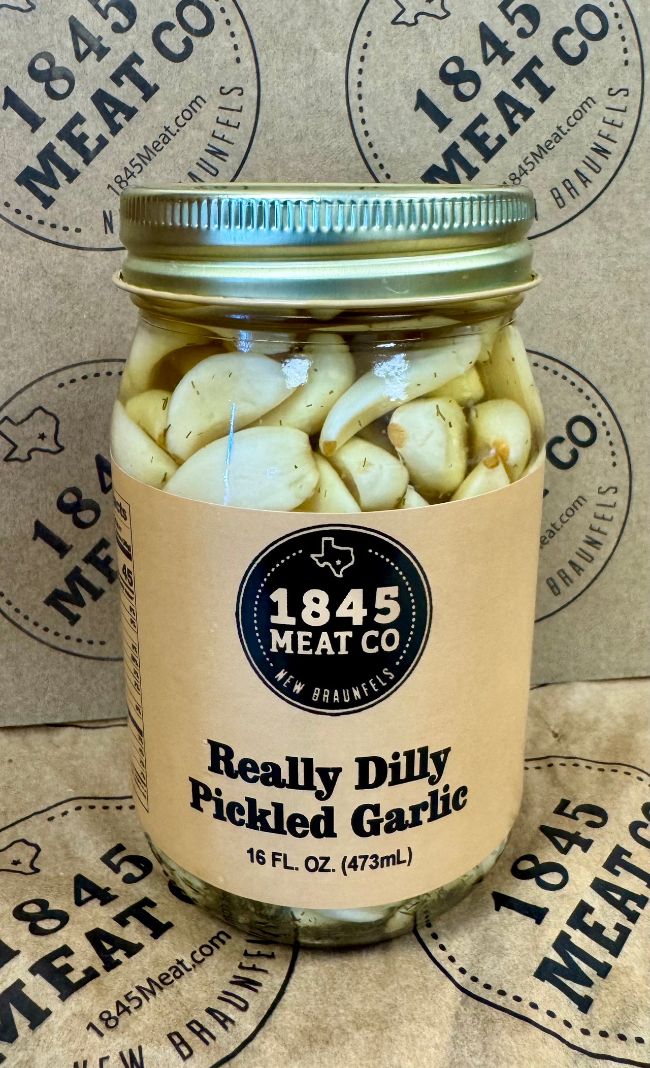 Really Dilly Pickled Garlic 16 fl. oz. (473 mL)