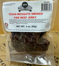 Thumbnail for Texas Mesquite Smoked Fire Beef Jerky 3 oz. Package
