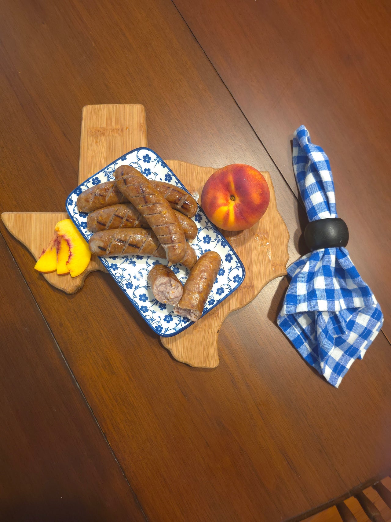 Peach Sausage Links 16 oz.