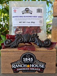 Thumbnail for BBQ Seasoned Beef Jerky 3 oz. Bag