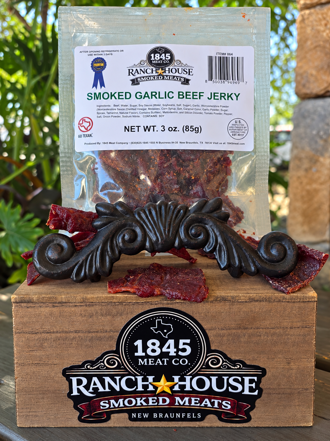 Garlic Beef Jerky 3 oz. Bag