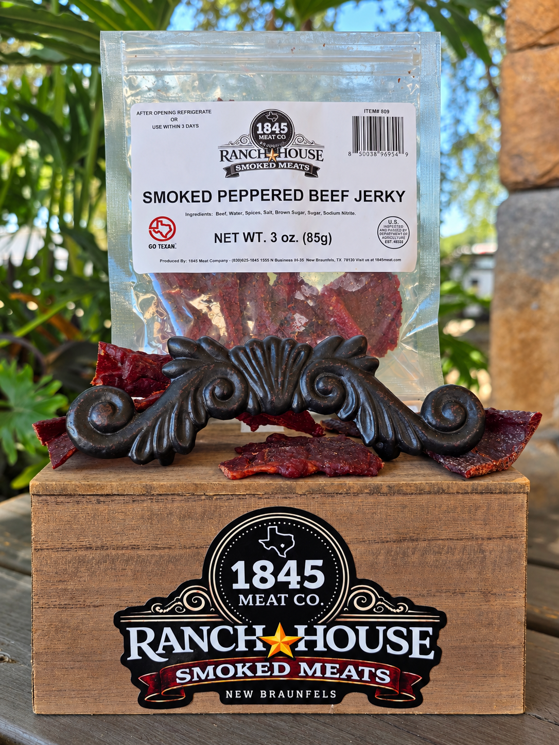 Peppered Beef Jerky 3 oz. Bag