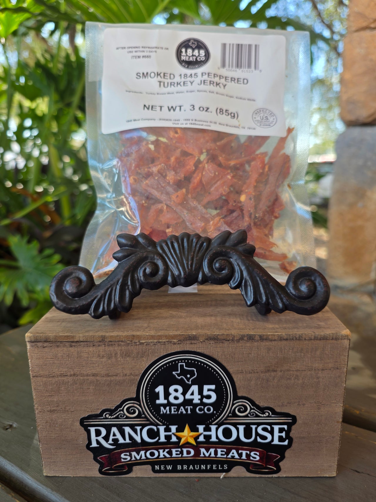 Peppered Turkey Jerky 3 oz. Bag