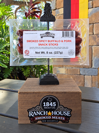 Thumbnail for Spicy Buffalo & Pork Snack Sticks Multipack 8 oz. Package