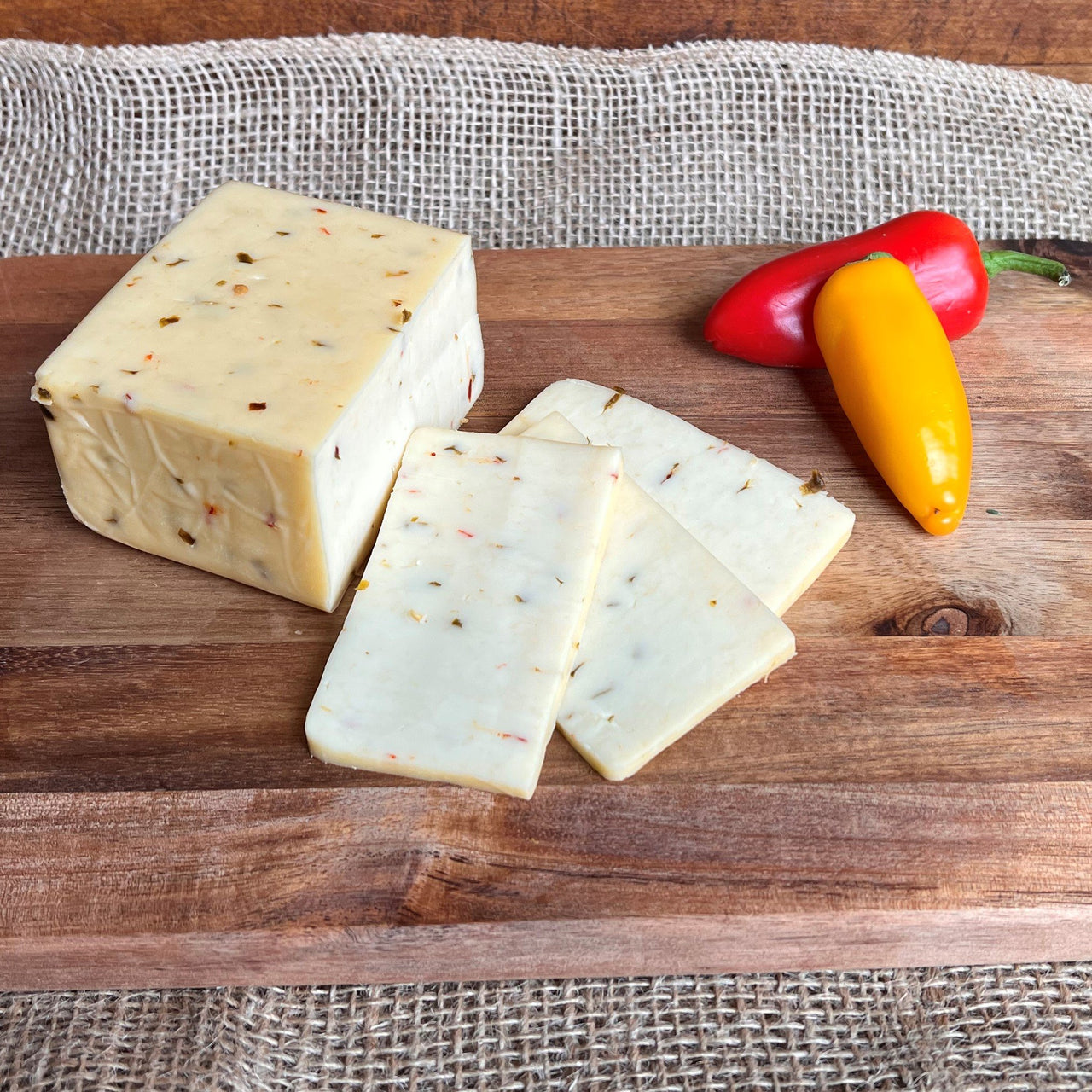 Smoked Pepper Jack Cheese 8 oz.