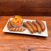 Thumbnail for Smoked Peach Sausage 3 - 1 lb. Packages